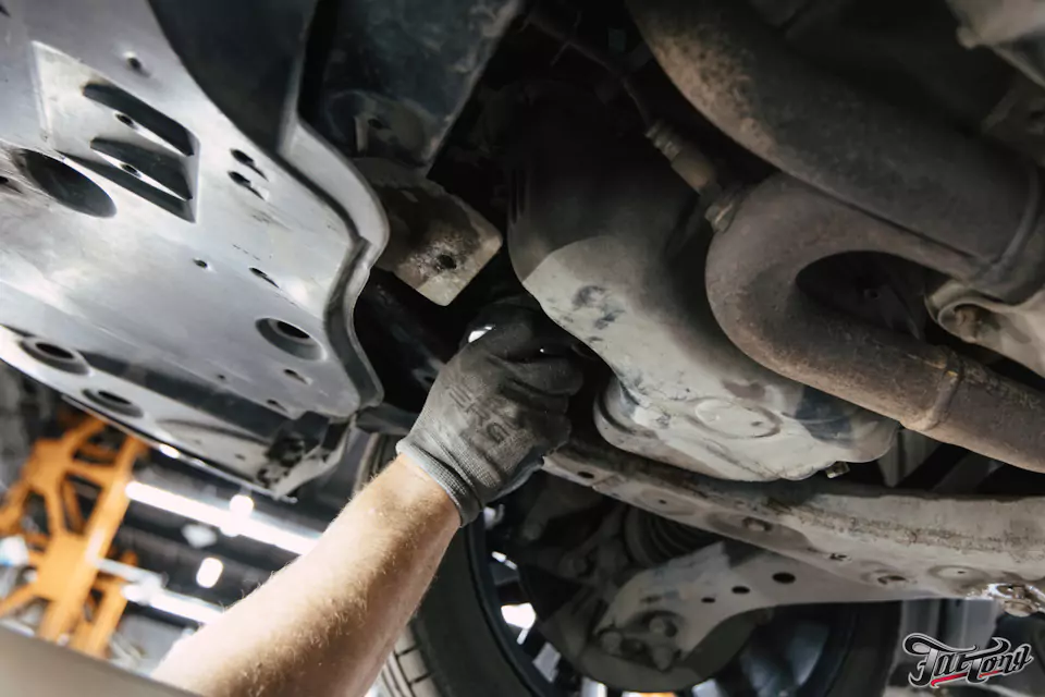 Провели техническое обслуживание Toyota Camry